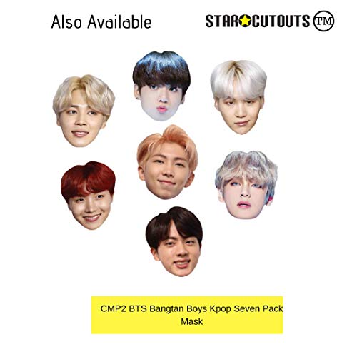 STAR CUTOUTS Cardboard CS749 Lifesize Standee con recorte de escritorio gratuito de Jeon Jung-Kook (Jungkook) Red Jacket Bangtan Boys, Multicolor