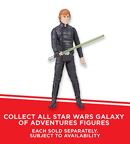 Star Wars Galaxy of Adventures Luke Skywalker Action Figure 3.75" and Mini Comic