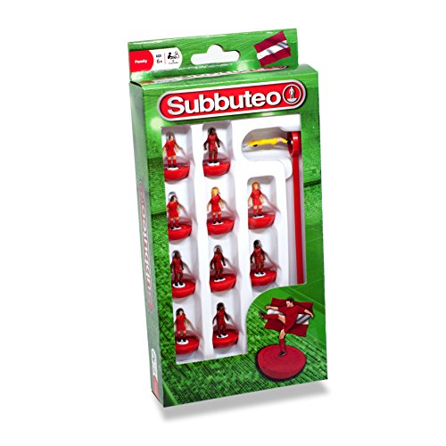Subbuteo- Fútbol de Mesa, Color Rosso (Paul Lamond Games 3435)