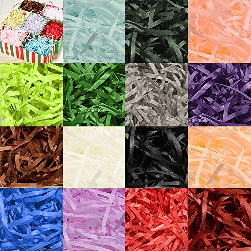 TANU 10g por Bolsa DIY Nature Linen Rafia Triturado Confeti Regalo/Caja Material de Relleno Boda Matrimonio Decoración del hogar Decoración