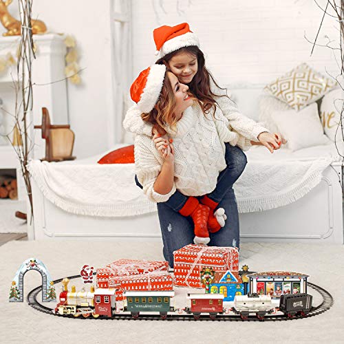 The Christmas Workshop Tren navideño de Entrega exprés de Papá Noel de Lujo | Sonidos y luz realistas Multicolor