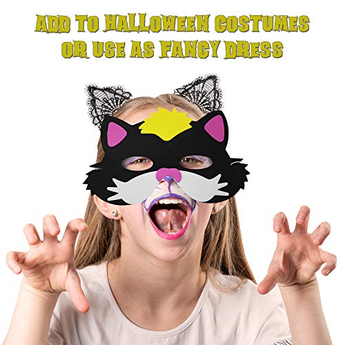 THE TWIDDLERS 50 Máscaras de Espuma para Niños - 25 Diseños | Bolsos de Fiesta