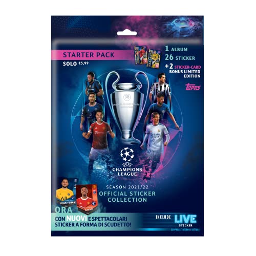 Topps UEFA 2021/2022 - Álbum de fotos
