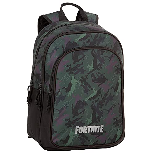 Toy Bags- Fortnite Camo Mochila Doble Compartimento, Color Camuflaje, M (T434-836)