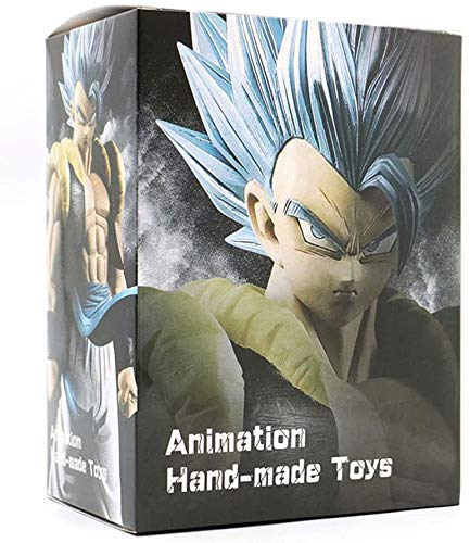 TQGG Dragon Ball Gogeta Blue Super Saiyan Man God Anime Figura 32CM-Figurilla Decoración Adornos Coleccionables Juguete Animaciones Modelo de Personaje