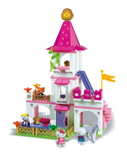Unico 8678 - Juego de construcción de Castillo (171 Piezas, tamaño Grande), diseño de Hello Kitty