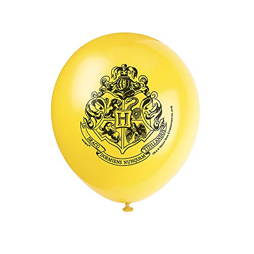 Unique Party - Globos de Látex - 30 cm - Diseño de Harry Potter - Paquete de 8 (59075)