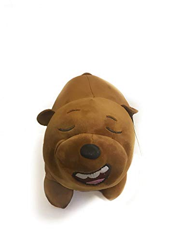 USA OFFICIAL Somos Solo ORSI - Peluche We Bare Bears Grizzly Suave Plush Grizz Panda 26 cm