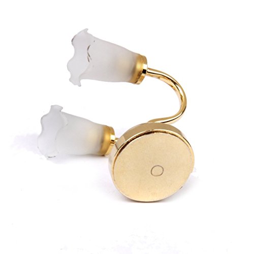 Varadyle 1:12 LED Luz lampara de Pared de Cabeza Dobles en Miniatura de casa de munecas