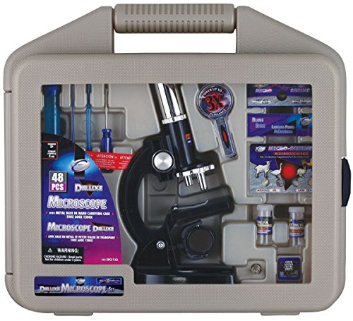 VEDES 37601233 - Juego de microscopios en maletín (48 Piezas)