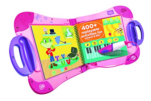 VTech Magibook - Sistema de Aprendizaje Interactivo LeapStart, Color Rosa (Leapfrog 602153), versión Inglesa