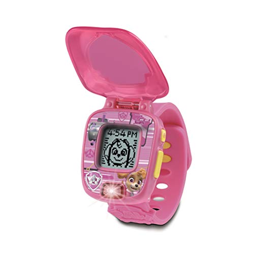 VTech- Reloj Interactivo de Stella Paw Patro-Patrol Juguetes ELECTRONICOS EDUCATIVOS 80-199585, Multicolor - Versión FR