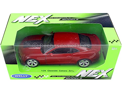 Welly NEX 1/24 Scale 24042W - Chevrolet Camaro Zl1 - Red