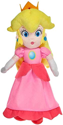 WHITEHOUSE LEISURE Super Mario Bros - Peluche Princesa Peach 35cm Calidad Super Soft