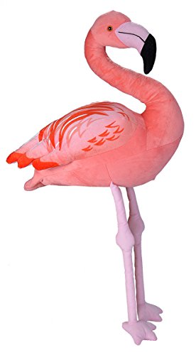 Wild Republic- Flamenco Peluche, Color rosa, 90_cm (22298) , color/modelo surtido
