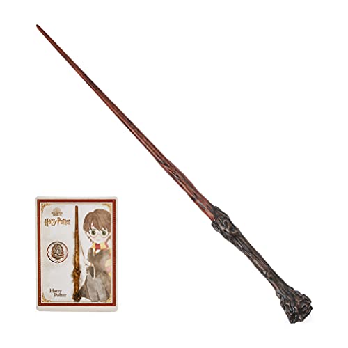 Wizarding World, auténtica Varita Spellbinding Wand de Harry Potter de 30,5 cm con Tarjeta de hechizos Coleccionable, Juguetes para niños a Partir de 6 años