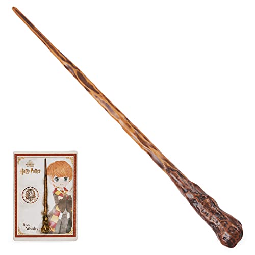 Wizarding World Harry Potter - Varita mágica de plástico con Tarjeta de felicitación de 30,5 cm