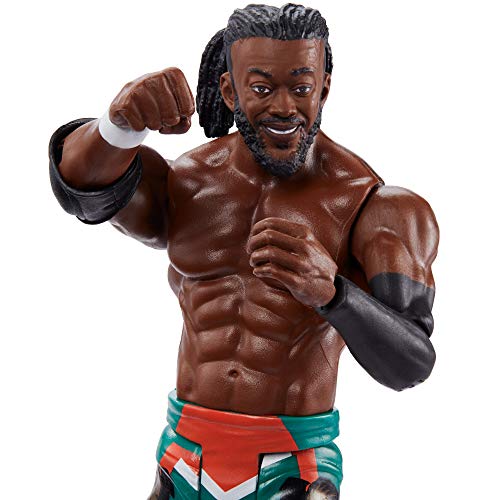 WWE Figura de Acción Luchador Kofi Kingston (Mattel GKR87)