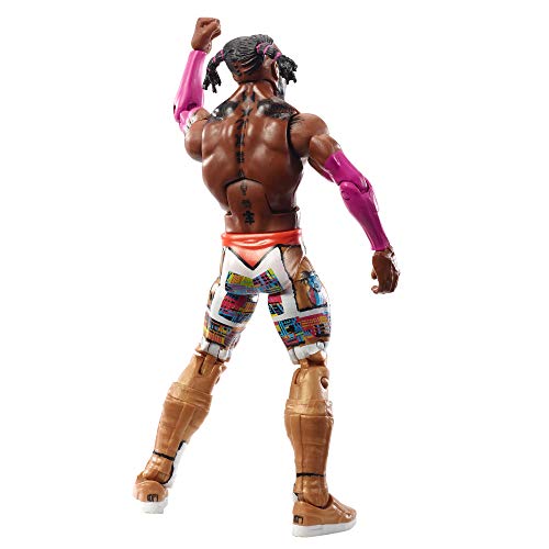WWE - Wrestlemania 35 Figura Luchador Elite Kofi Kingston (Mattel GKY53) , color/modelo surtido