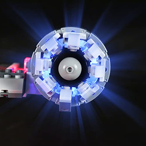 WWEI Juego de luces LED con mando a distancia para 75292 Star Wars Mandalorianos Razor Crest, compatible con Lego 75292 (sin set Lego)