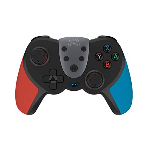 YANZHU Mando Inalámbrico Pro para Nintendo Switch Mando de Interruptor Mando Gamepad con Función NFC Y Despertador de Inicio Compatible con Eje Giroscópico Turbo Y 4 Niveles de Vibración