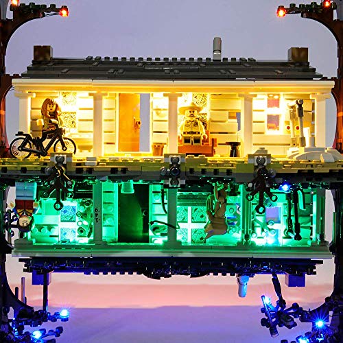 YLJJ Juego de Luces LED USB DIY para el Modelo de Bloques de construcción (Stranger Things The Upside Down), Kit de luz LED Compatible con Lego Stranger Things The Upside Down 75810