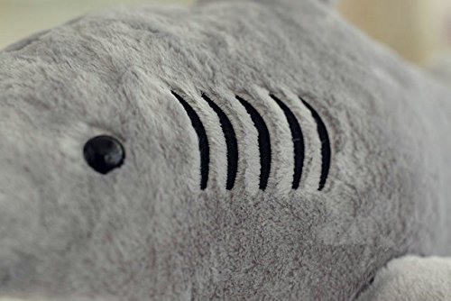 YunNasi Grande Tiburón de Peluche Cojín de Tiburón de Suave Muñecas de Peluche de Animales Realista
