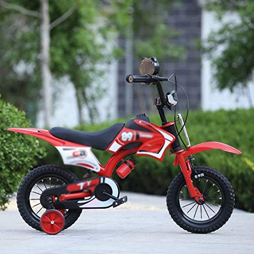 YWSZJ Bicicleta para niños de 4 a 8 años, niños Grandes, niñas, bebés Varones, cochecitos, Bicicletas para niños, Bicicletas, Motocicletas (Color : Red)