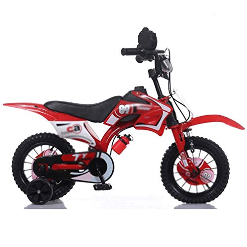 YWSZJ Bicicleta para niños de 4 a 8 años, niños Grandes, niñas, bebés Varones, cochecitos, Bicicletas para niños, Bicicletas, Motocicletas (Color : Red)