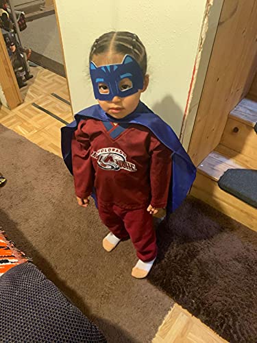 Zhiwei Disfraz infantil de superhéroes de superhéroes, 3 piezas, disfraz infantil con máscaras de superhéroes, juego de juguetes y regalos para niños, para cumpleaños, Halloween o carnaval