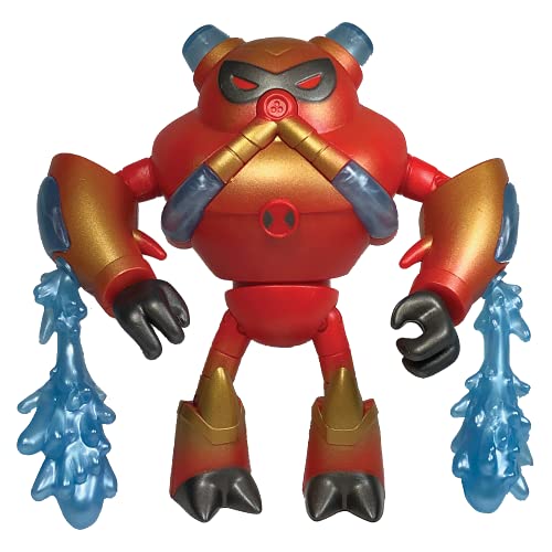 Ben 10 Figuras de acción con Tema metálico-Desbordamiento, Multicolor, 8 x 3 x 10 cm (Flair Leisure Products BEN62000)