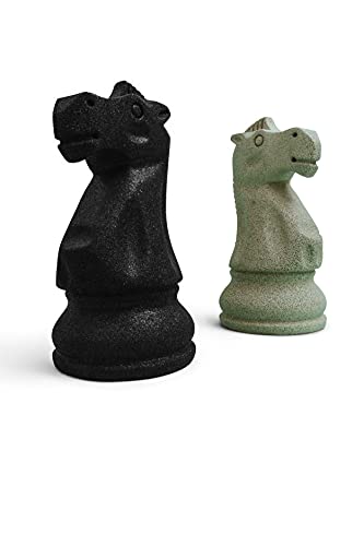 Caballo ajedrez Gigante (Negro)
