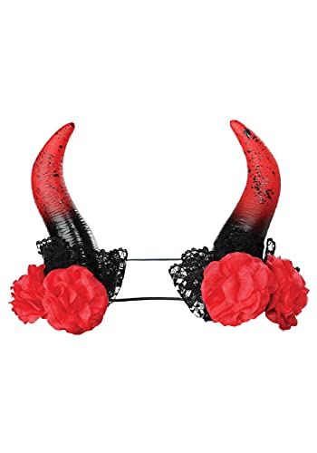 California Costumes 60676 Rosse EnchantreSS HORNS - Accesorio de vestuario, color rojo, talla única