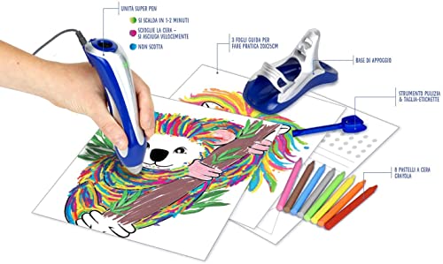 Crayola. Koala - Juego de 10 bolígrafos de cera y crea tus propios diseños de regalo para bebé + kit de regalo