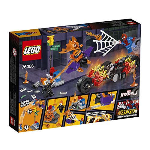 LEGO Super Heroes - Spider-Man, Alianza con el Motorista Fantasma (6137791)