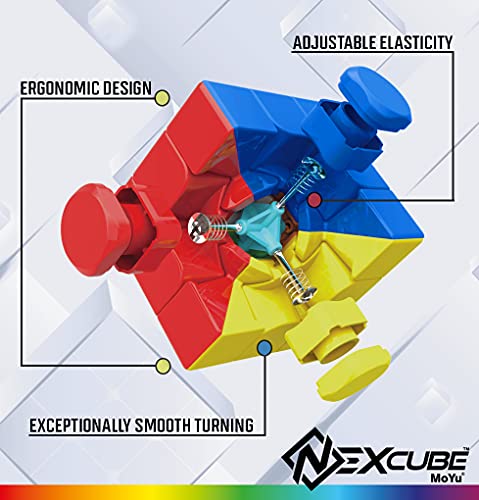 Nexcube 3x3 + 2x2 Clásico. El Pack Ideal para Aprender a Resolver el Cubo, Multicolor, Classic, Multi (Goliath 919903)