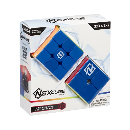 Nexcube 3x3 + 2x2 Clásico. El Pack Ideal para Aprender a Resolver el Cubo, Multicolor, Classic, Multi (Goliath 919903)