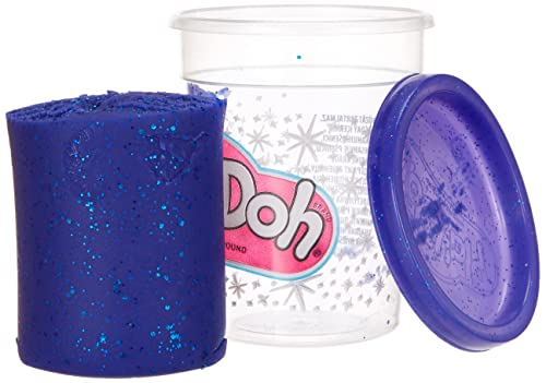 Play-Doh Celebración Zafiro - Set de 5 latas de Masa para moldear Incluyendo Azul Zafiro Sparkle, más los Colores Verde, Rojo, Blanco y Amarillo - No tóxico - Edad: 3+