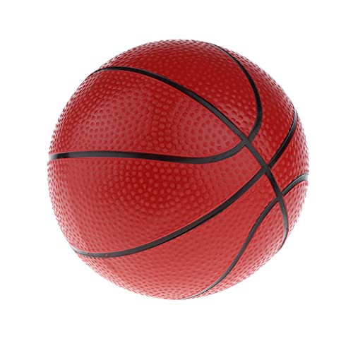 16cm Mini Pelota de Baloncesto de Vinilo Hinchable Juguete para Desarrollo de Hiabilidad Motora de Niños