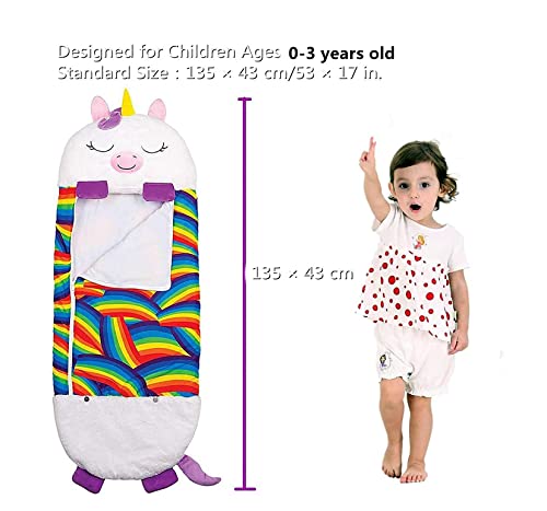 2 en 1 almohada de dormir para niños, plegable, suave, para dormir, para dormitorio, camping, juego (rosa roja, 4-8 años (165 x 60 cm)
