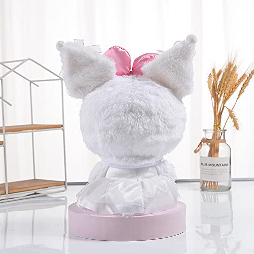 20 cm Kuromi Pure White Peluche Original Ani-Me Sa-Nrio Melody Cinnamorol Blanco Princess Dress Peluche Muñeca Niña Niña Regalo