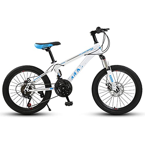 20 Pulgadas 21 Velocidades Bici Infantiles Asientos Ajustables Frenos Disco Bicicletas MontañA con AmortiguacióN Y Velocidad Variable Adecuado NiñOs Y NiñAs 8 A 10 AñOs