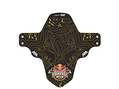 All Mountain Style Guardabarros Delantero – Compatible 26’’,27.5’’,29’’, Tallas Plus y Ruedas Fat Bike, Unisex-Adult, X Red Bull Rampage Amarillo, Universal