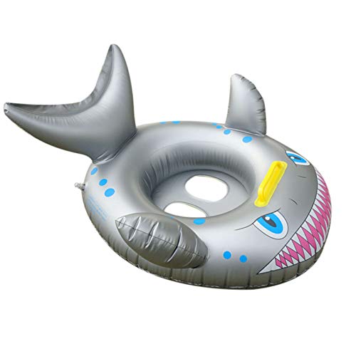 ayaso Barca de remo, canoa, kayak, con remos o flotador, flotador grueso para niños o piscina hinchable, redonda, para fiestas al aire libre