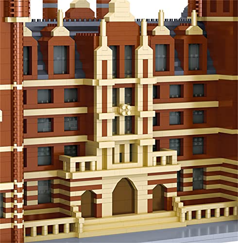 BAIDEFENG 4823pcs + Royal College of Music World World Edificios Micro Bloques, Mini Modelo Partícula 3D Puzzle Ladrillos Decoración High Dcurrizy Descontento Juguetes para Adultos Infantiles