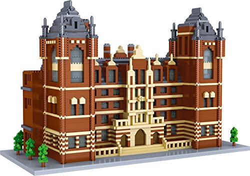 BAIDEFENG 4823pcs + Royal College of Music World World Edificios Micro Bloques, Mini Modelo Partícula 3D Puzzle Ladrillos Decoración High Dcurrizy Descontento Juguetes para Adultos Infantiles