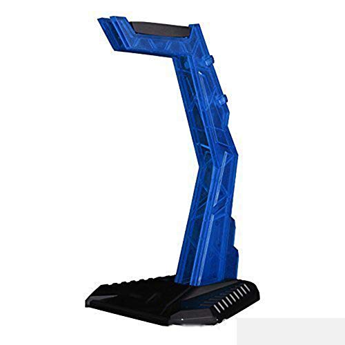 Boenxuan Auricular para Juegos del sostenedor del Soporte de Auriculares Profesionales para Todos los tamaños de Auriculares,Azul