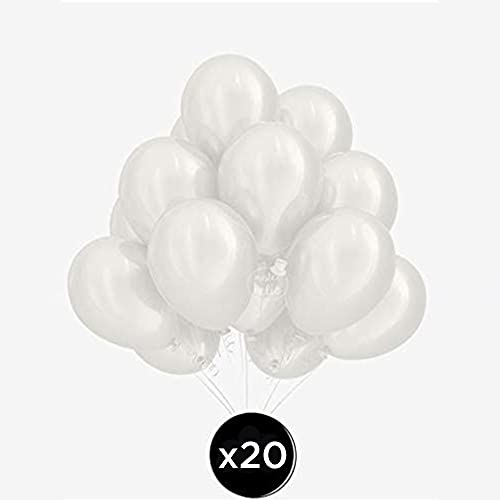 Bombona de Helio Mister Helio + Globos látex Perla