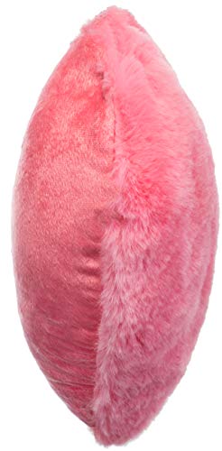 Brandsseller - Cojín con forma de corazón (40 x 30 cm), color rosa