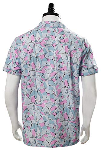 Camiseta Stranger Things 3-Hopper Cosplay Disfraz Hombre XXL